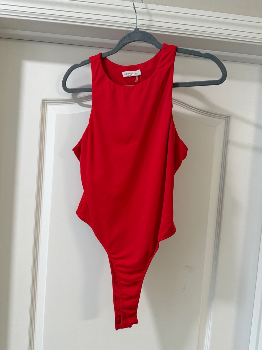 Red Tank Bodysuit